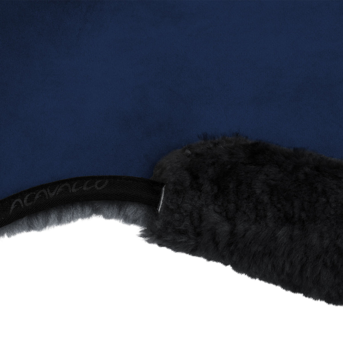 Acavallo - Underlag, memory foam, close contact, helt lammeskind, flat