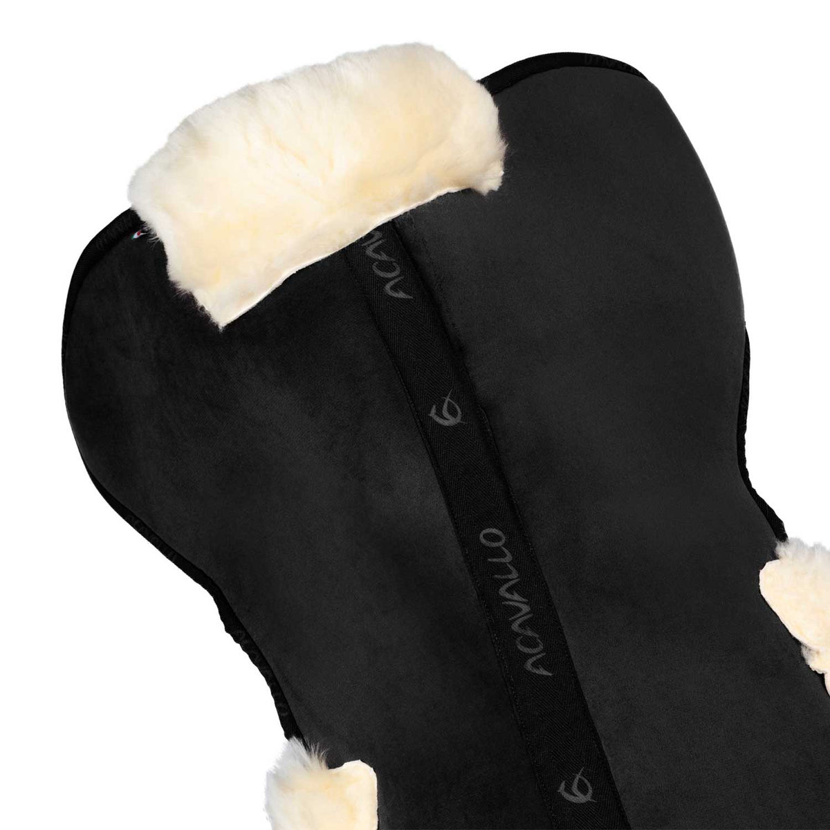 Acavallo - Underlag, memory foam, close contact, helt lammeskind, flat