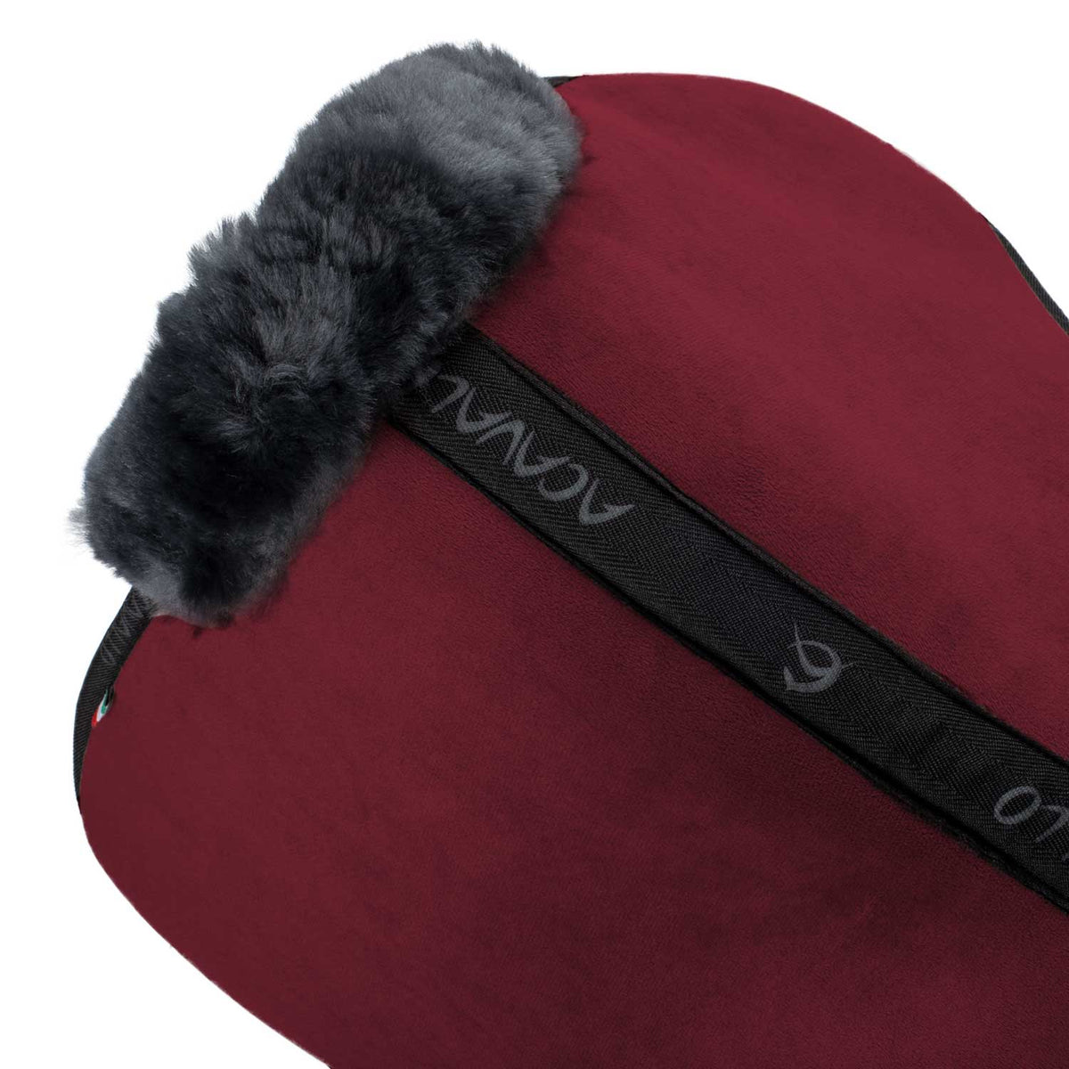 Acavallo - Underlag, memory foam, close contact, helt lammeskind, flat