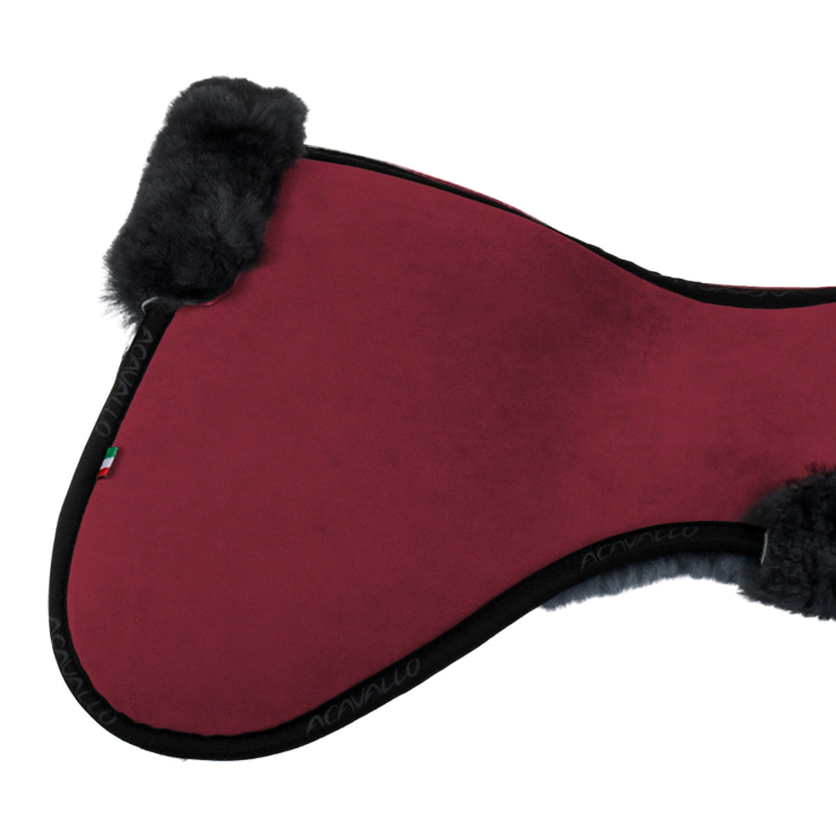 Acavallo - Underlag, memory foam, close contact, helt lammeskind, flat