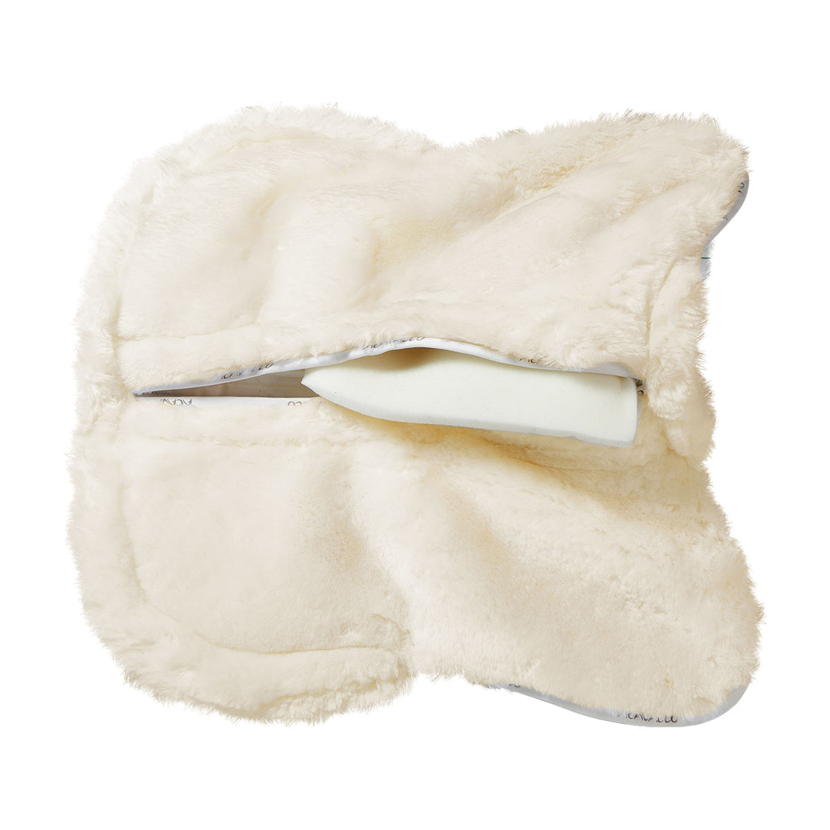 Acavallo - Half pad, memory foam, helt lammeskind, med lommer