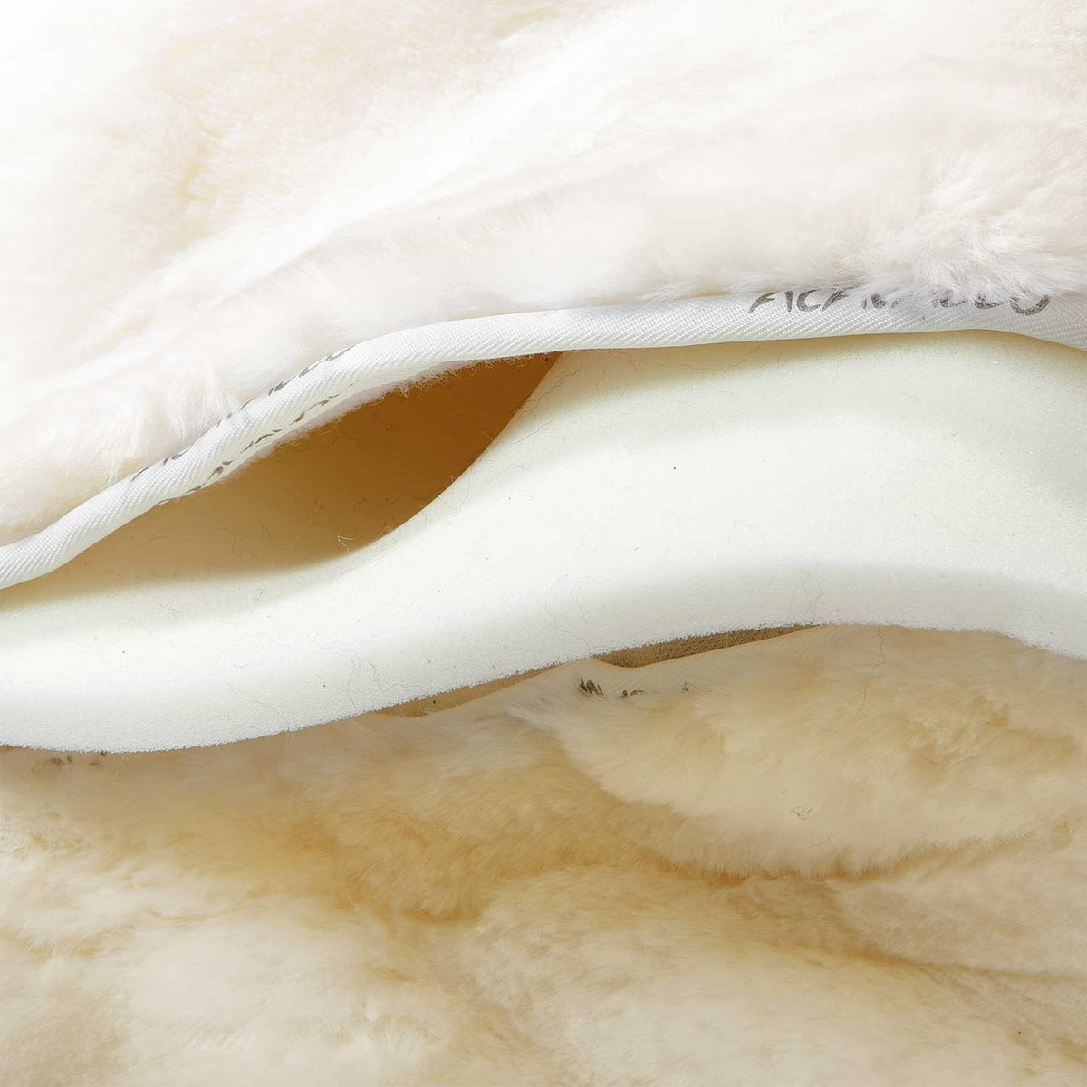 Acavallo - Half pad, memory foam, helt lammeskind, med lommer