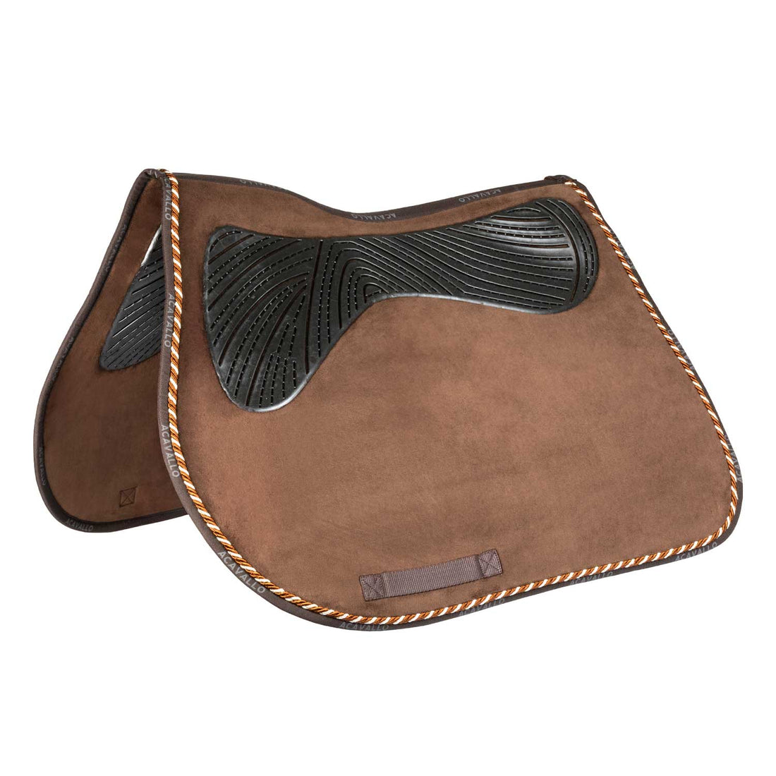 Acavallo - Sadelunderlag, spring, dobbeltsidet Classic gel, med snor