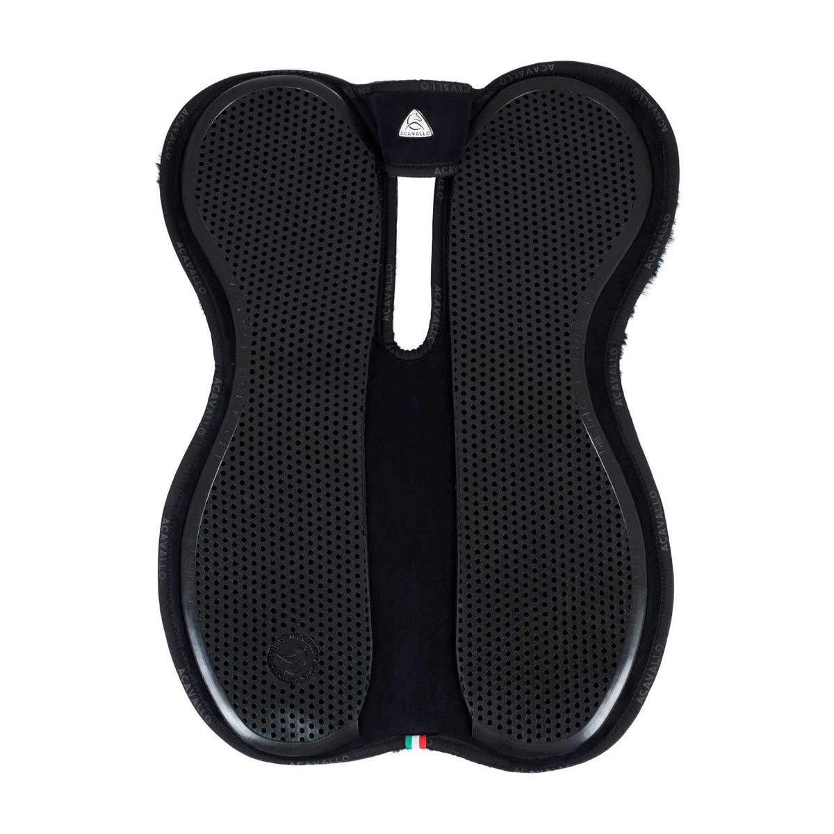 Acavallo - Underlag, memory foam, manke-fri, helt lammeskind, Classic gel, flat