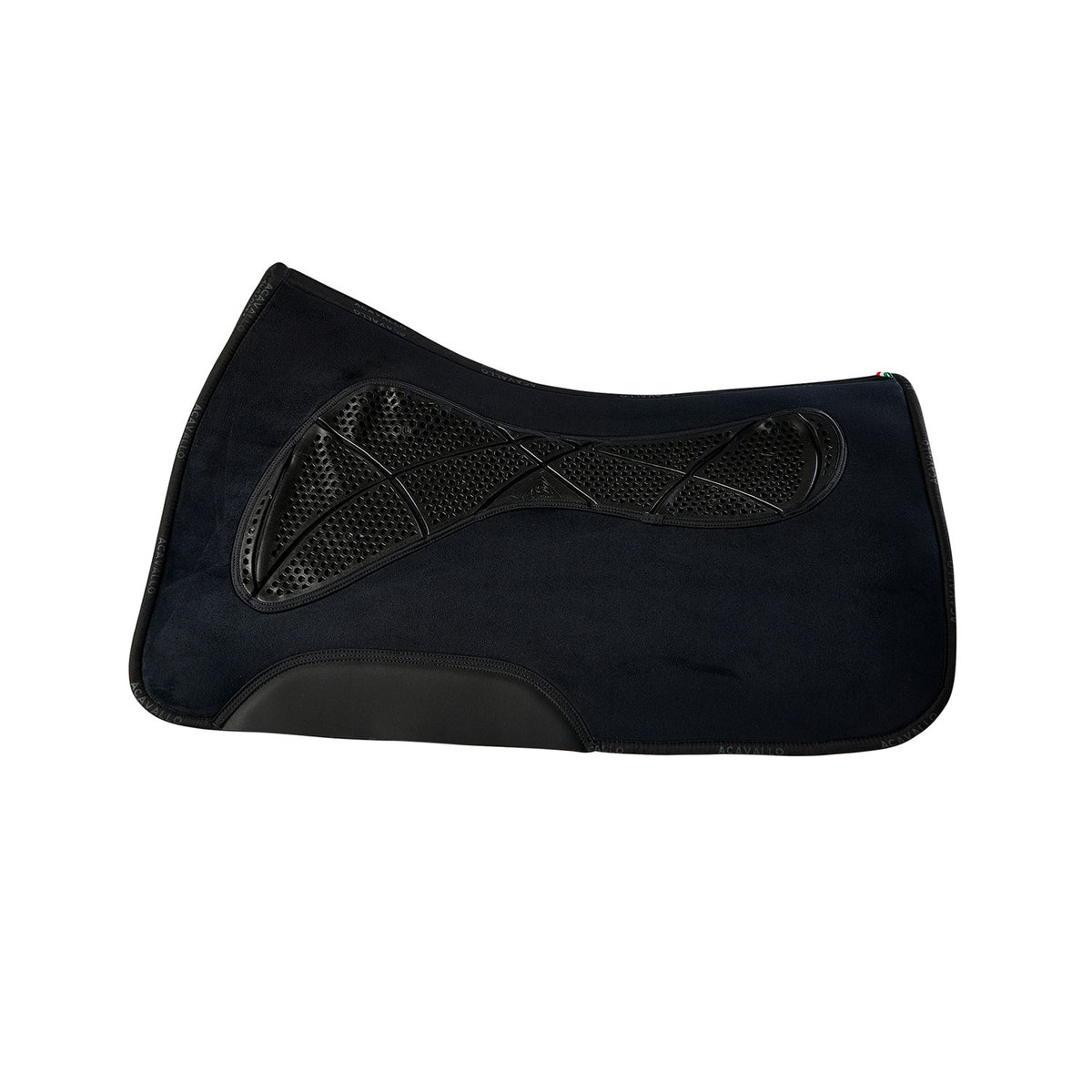 Acavallo - Sadelunderlag, western, ruskind, gel grip
