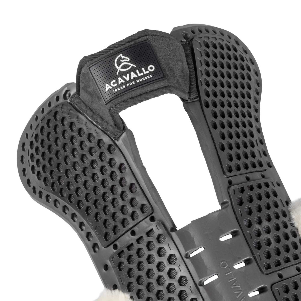 Acavallo - Underlag, Piuma-FS Aerobalance, EVA gel, manke-fri, cut-out, flat
