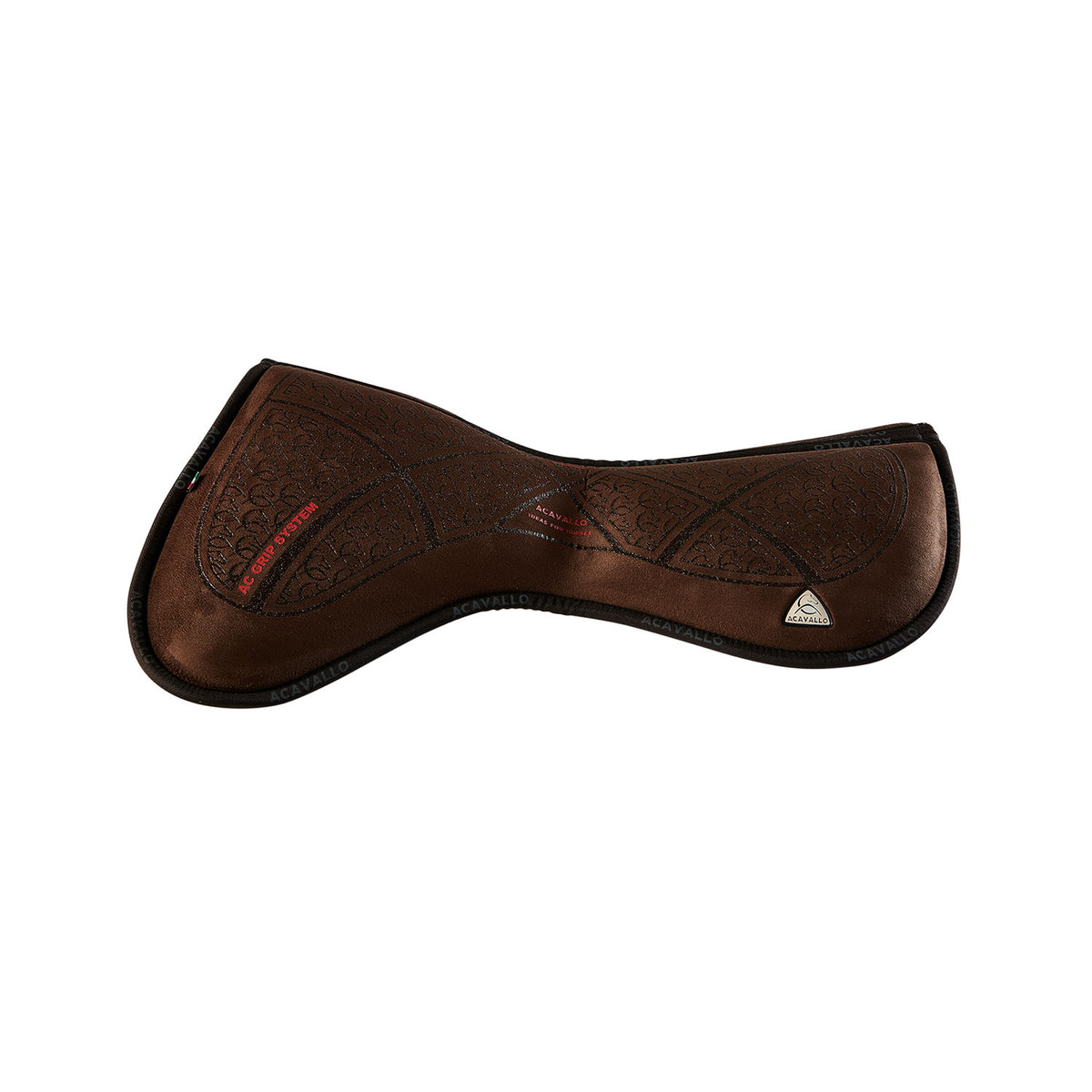 Acavallo - Underlag, memory foam, close contact, ruskind, AC grip, flat