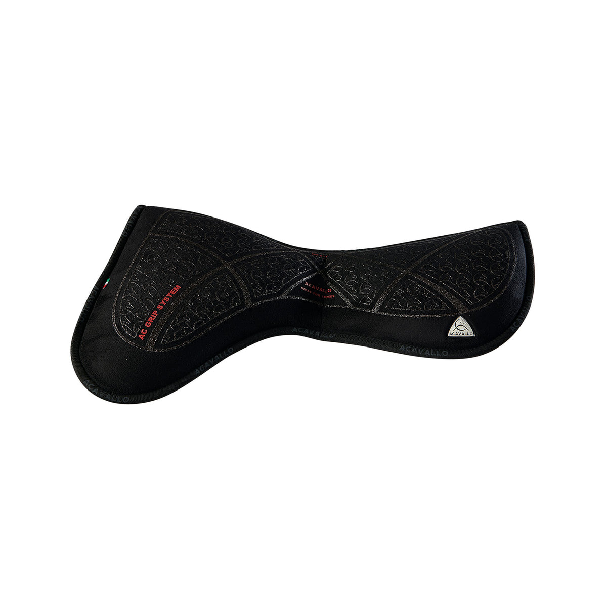 Acavallo - Underlag, memory foam, close contact, ruskind, AC grip, flat