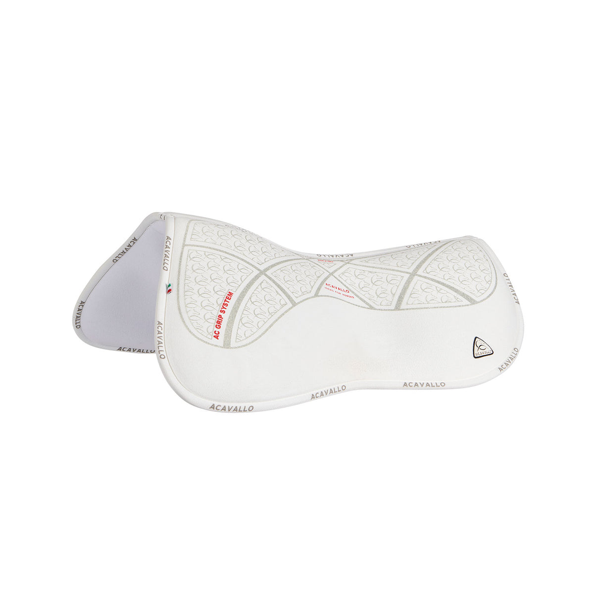 Acavallo - Half pad, memory foam, ruskind, AC grip, flat