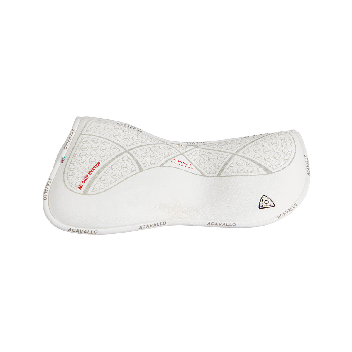 Acavallo - Half pad, memory foam, ruskind, AC grip, flat