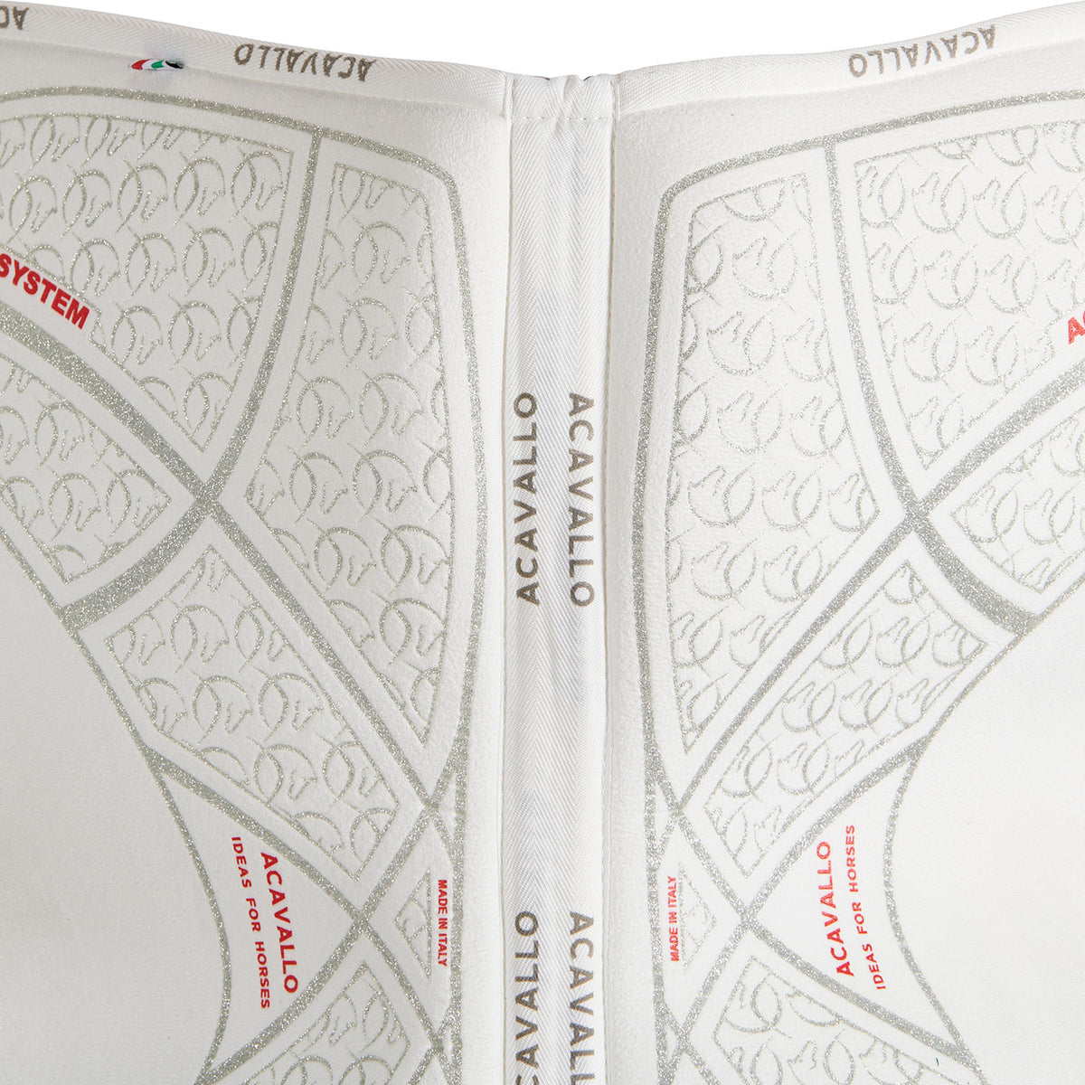 Acavallo - Half pad, memory foam, ruskind, AC grip, flat
