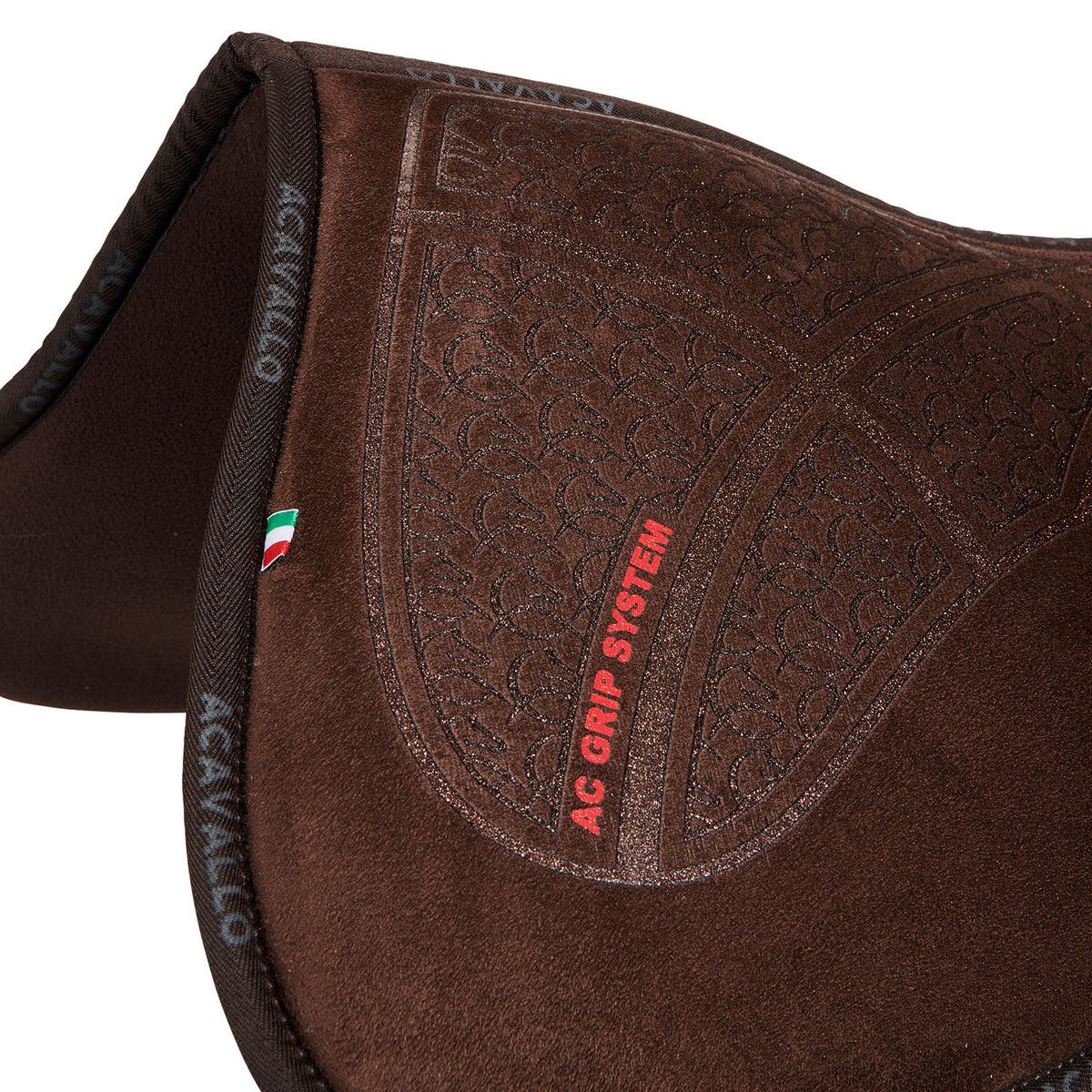 Acavallo - Half pad, memory foam, ruskind, AC grip, flat
