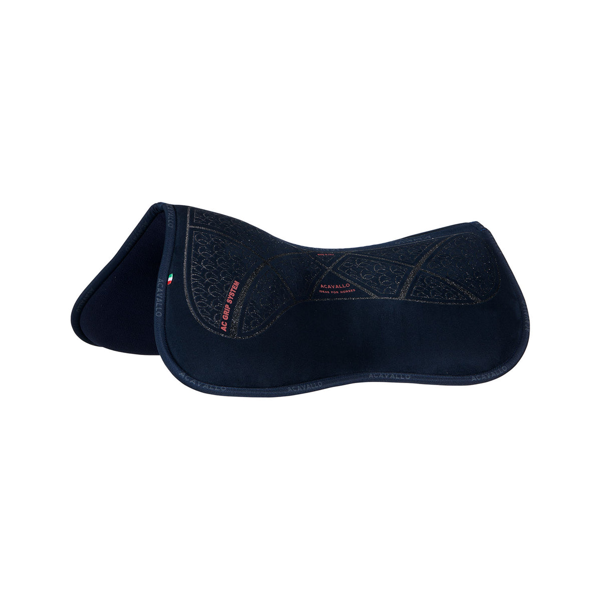 Acavallo - Half pad, memory foam, ruskind, AC grip, flat