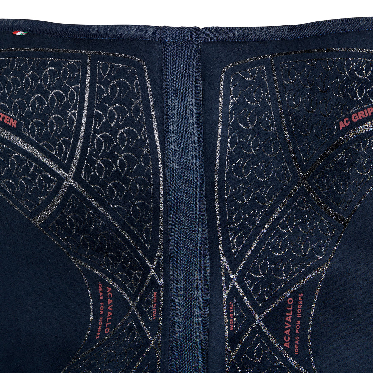 Acavallo - Half pad, memory foam, ruskind, AC grip, flat