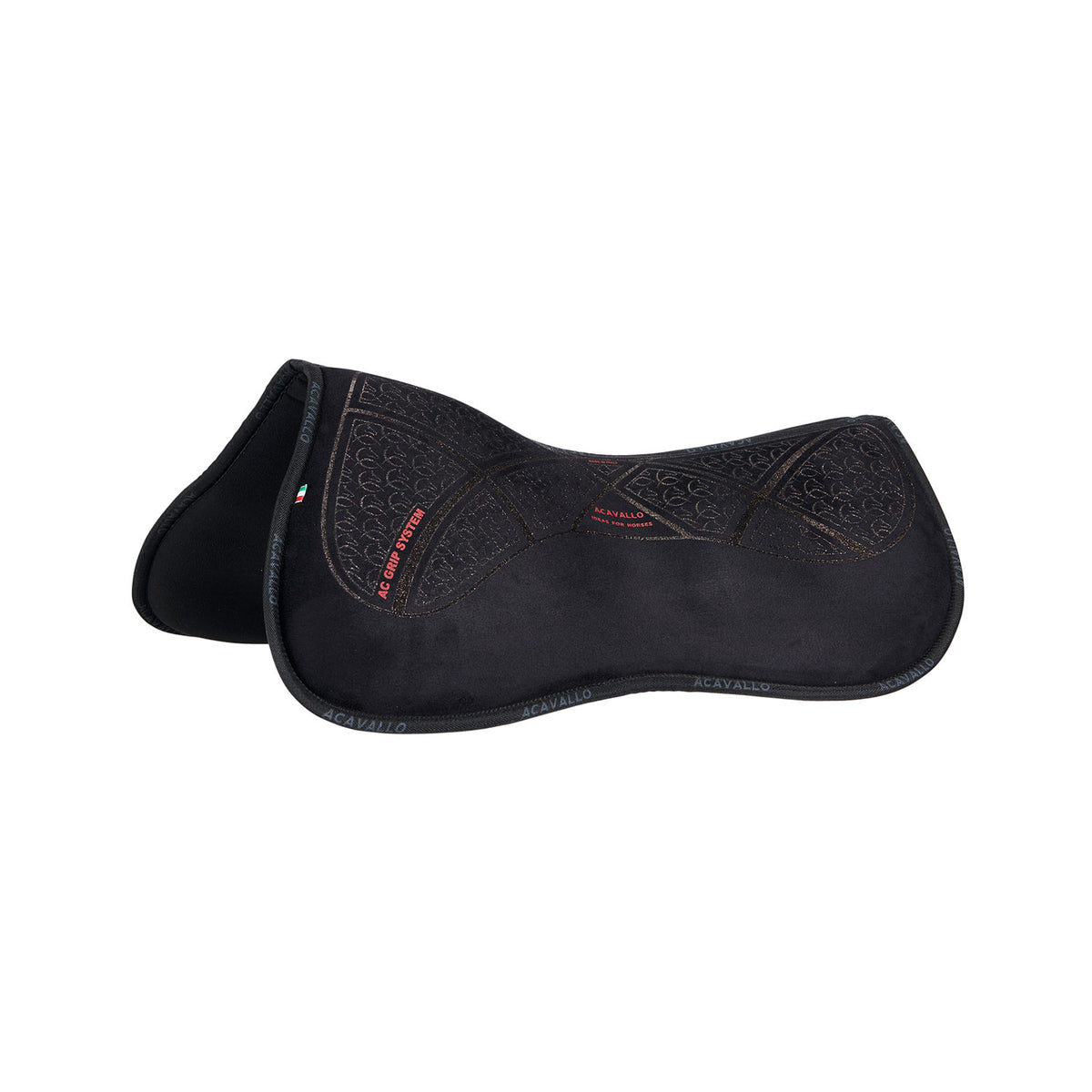 Acavallo - Half pad, memory foam, ruskind, AC grip, flat