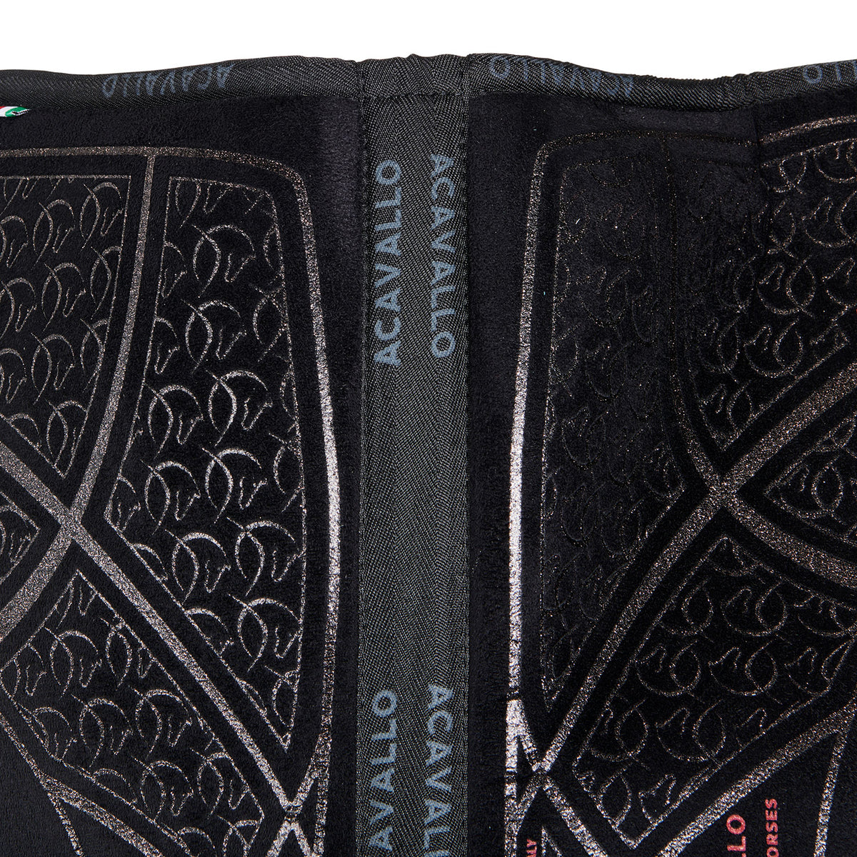 Acavallo - Half pad, memory foam, ruskind, AC grip, flat