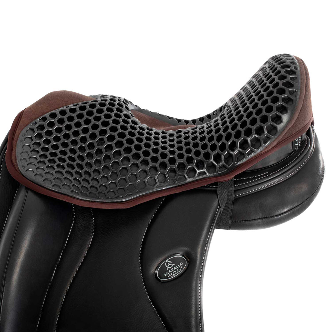 Acavallo - Sædehynde, Ortho-Pubis, dressur, Hexagonal gel-out, Dri-lex 20 mm