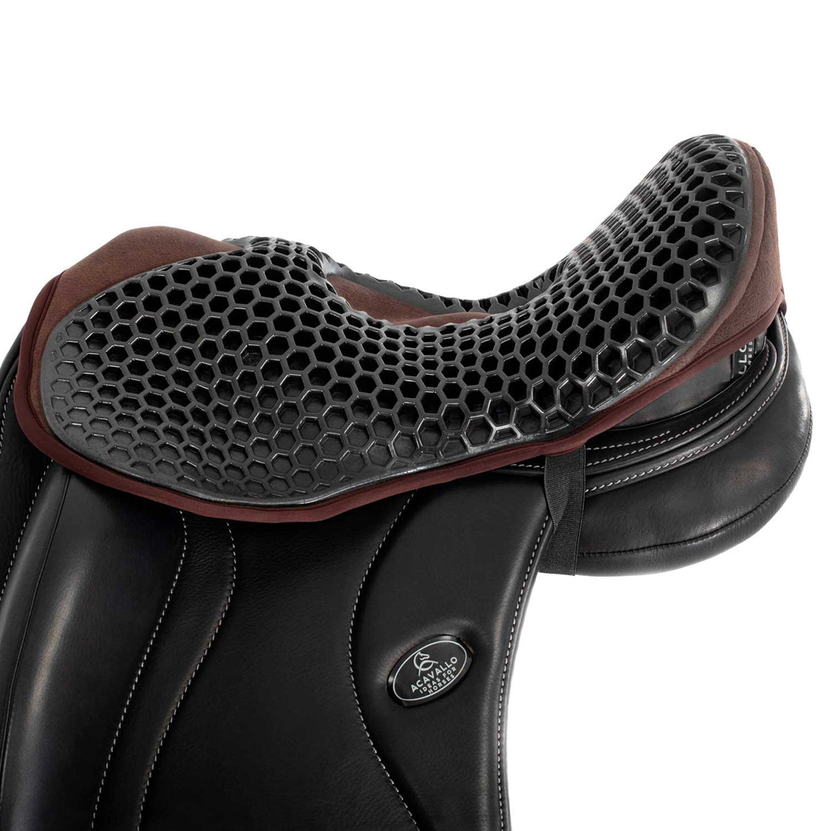 Acavallo - Sædehynde, Ortho-Pubis, dressur, Hexagonal gel-out, Dri-lex 20 mm