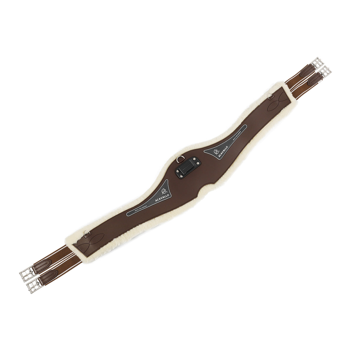 Acavallo - Springgjord, Classic gel, PVC, aftageligt kunstigt lammeskind