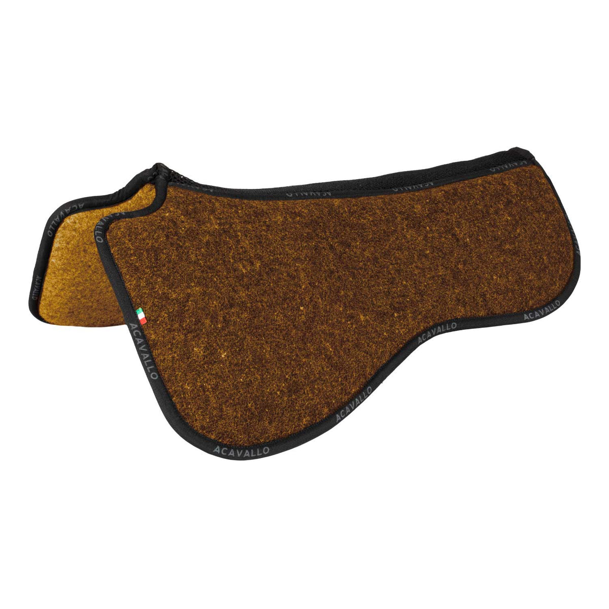 Acavallo - Underlag, memory foam, dressur, dobbelt filt, flat
