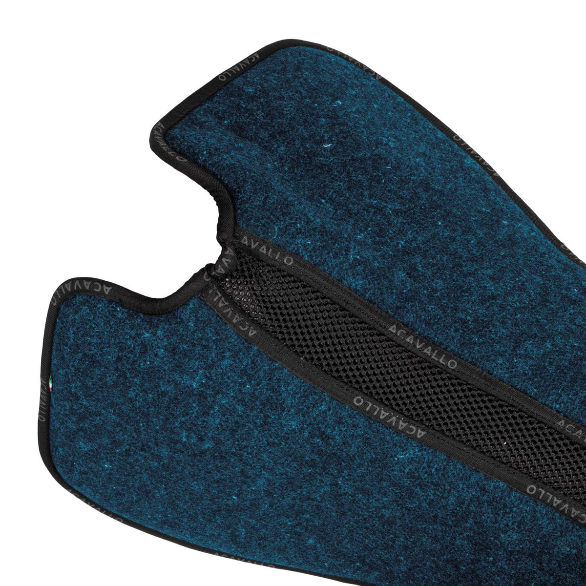 Acavallo - Underlag, memory foam, dressur, dobbelt filt, flat