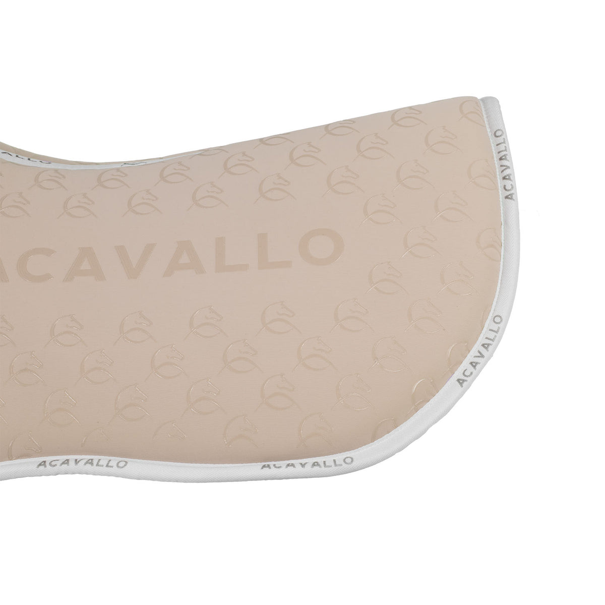 Acavallo - Half pad, memory foam, bambus, silikone grip, flat