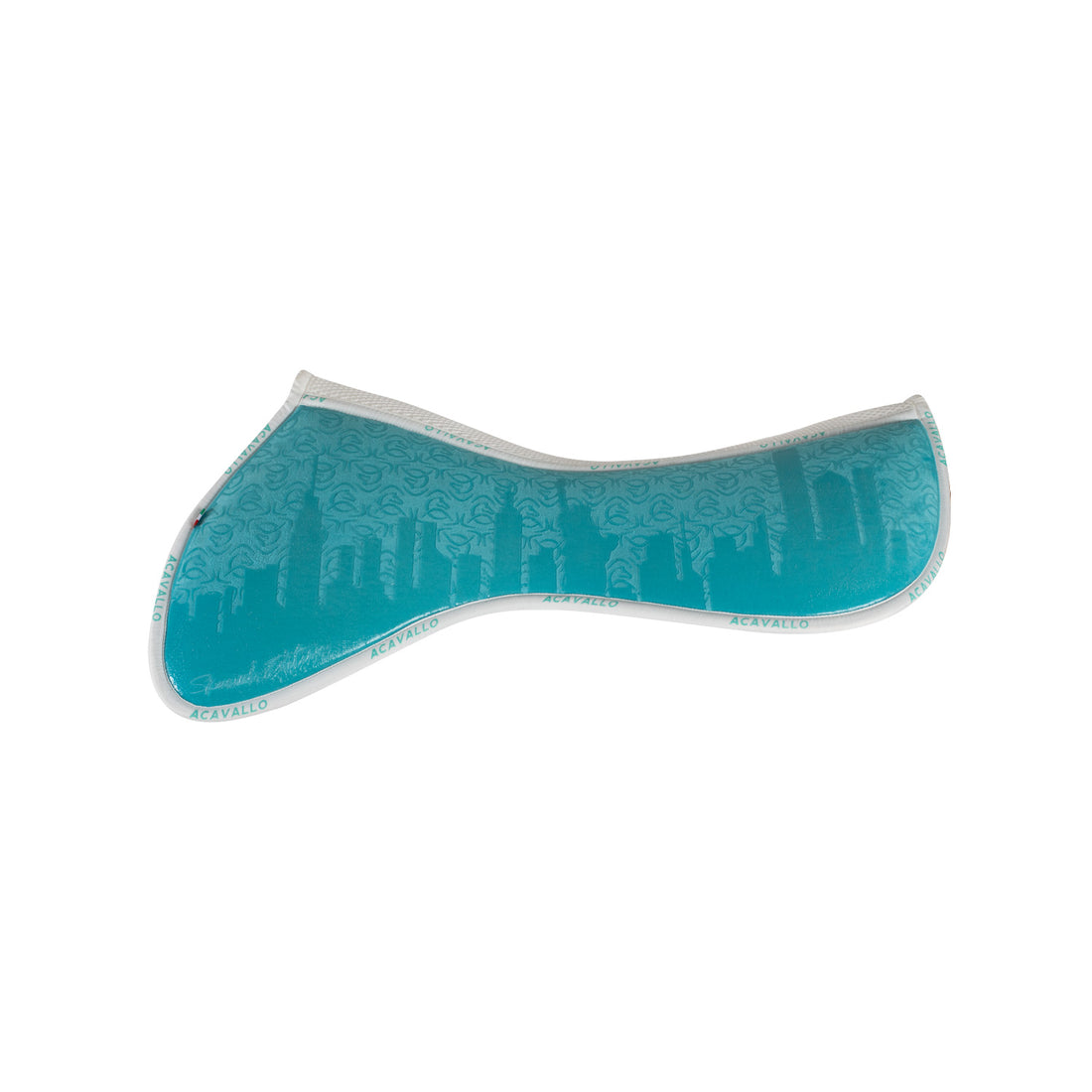Acavallo - Underlag, memory foam, close contact, louvre og bambus, silikone grip, flat