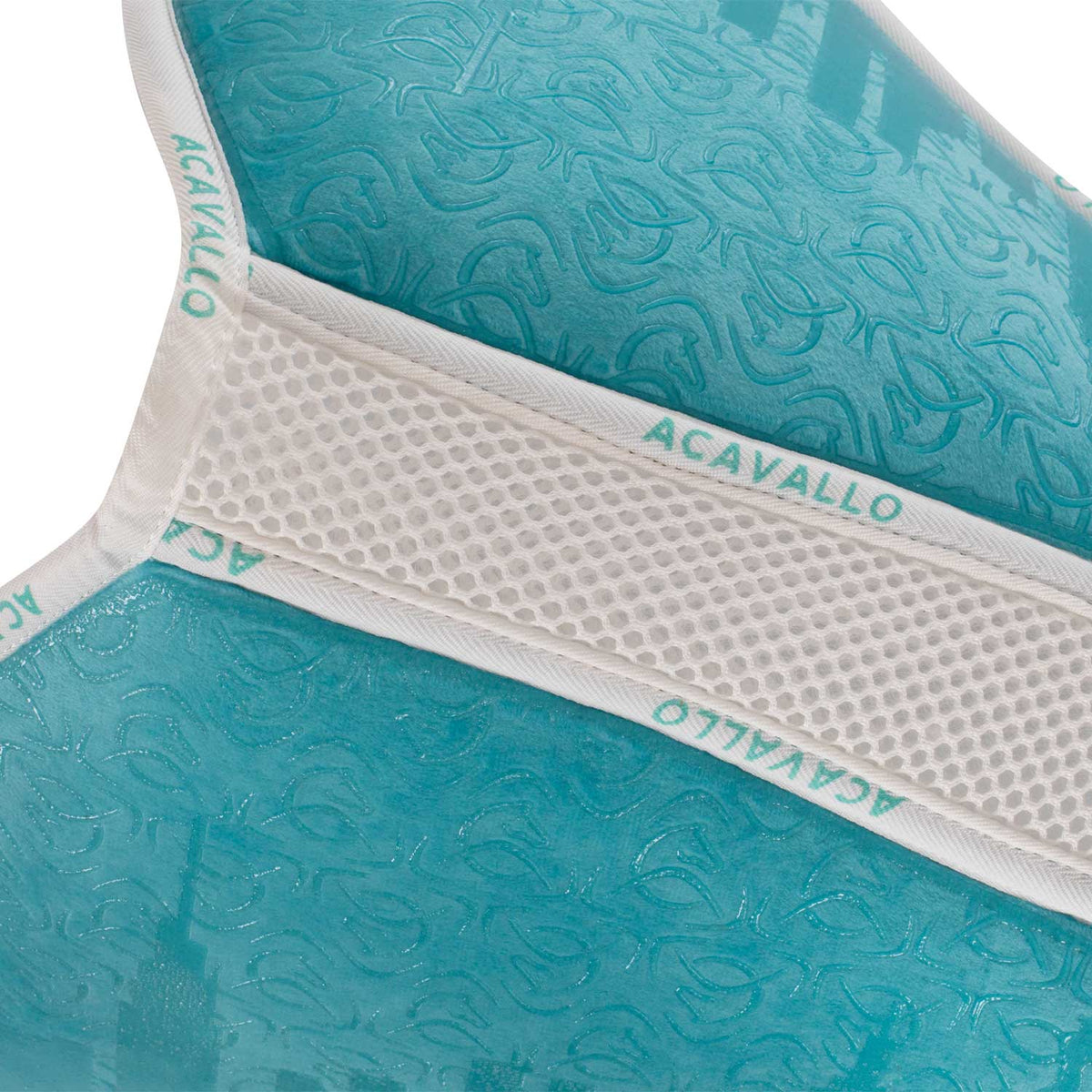 Acavallo - Underlag, memory foam, close contact, louvre og bambus, silikone grip, flat