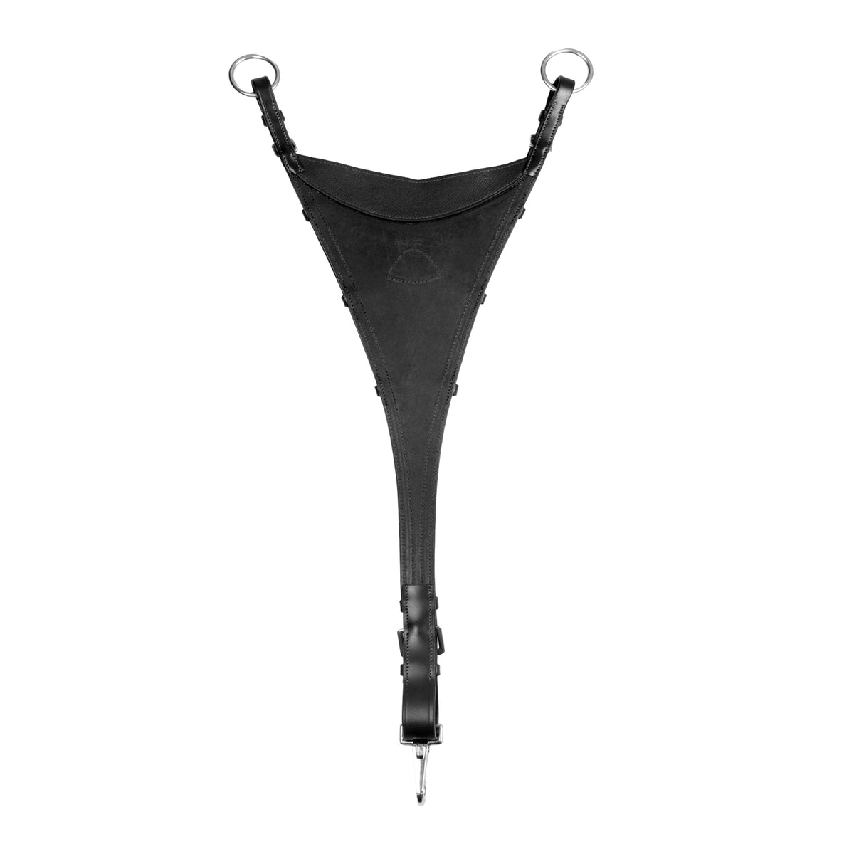 Acavallo - Bib martingal-tilbehør, justerbart, læder