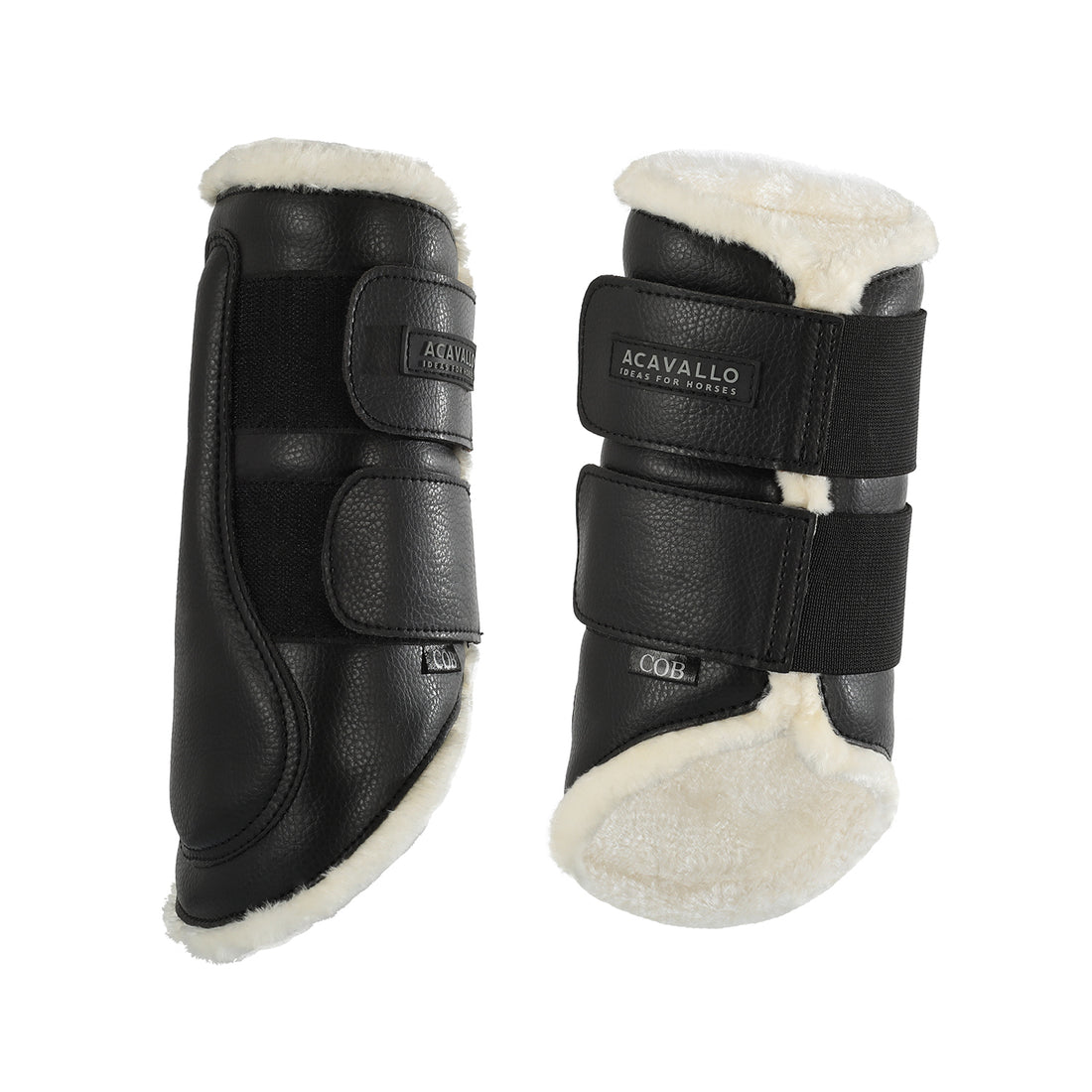 Acavallo - Gamacher, forben, kunstigt lammeskind, velcrolukning