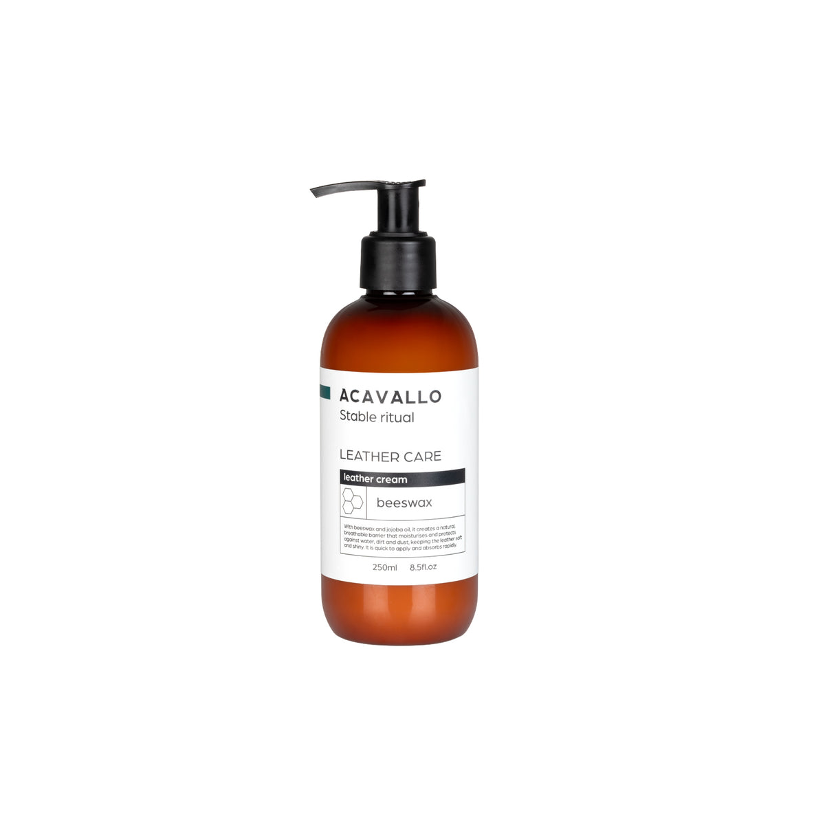 Acavallo - Lædercreme, bivoks, 250 ml