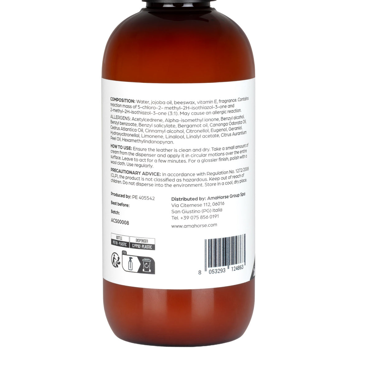 Acavallo - Lædercreme, bivoks, 250 ml