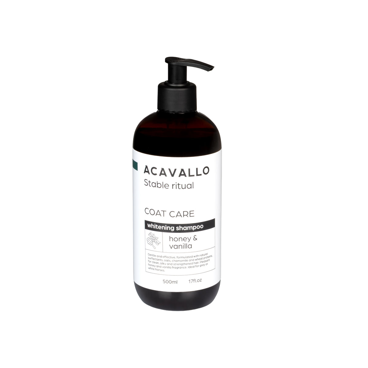 Acavallo - Shampoo til skimler, honning og vanilje, 500 ml