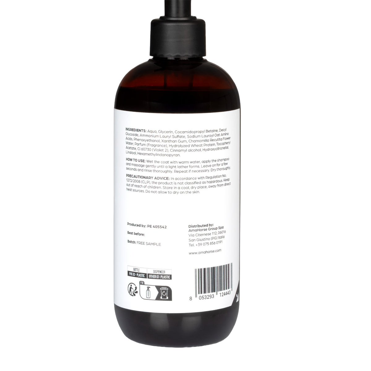 Acavallo - Shampoo til skimler, honning og vanilje, 500 ml