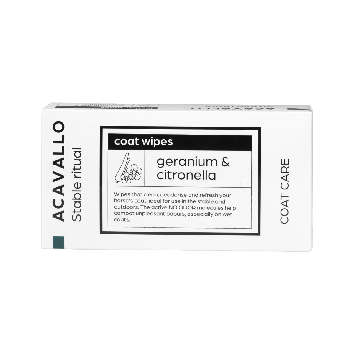 Acavallo - Insektservietter, citronella, 40 stk.