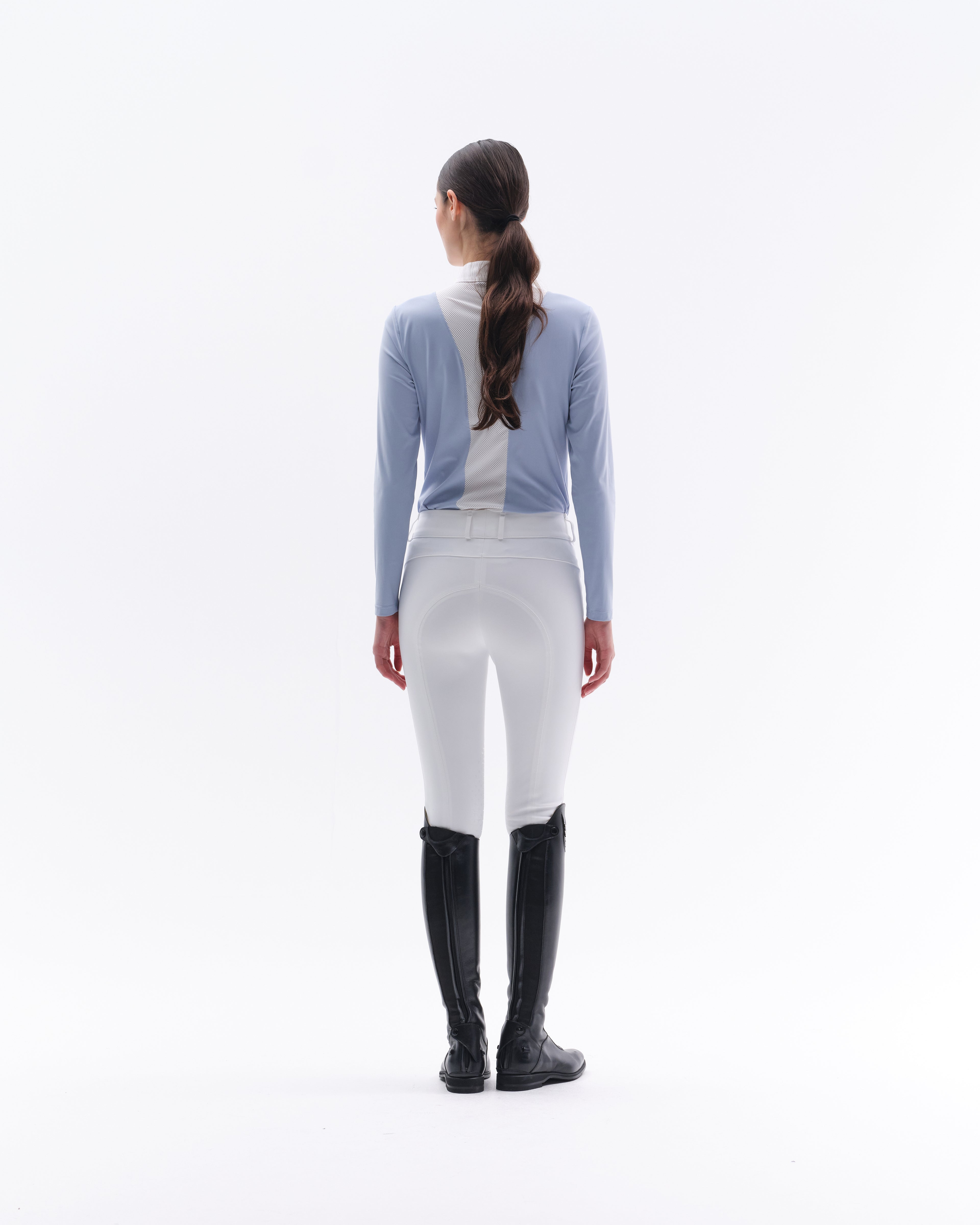 Trolle, Stævnebluse, Center line mesh- Astro Blue