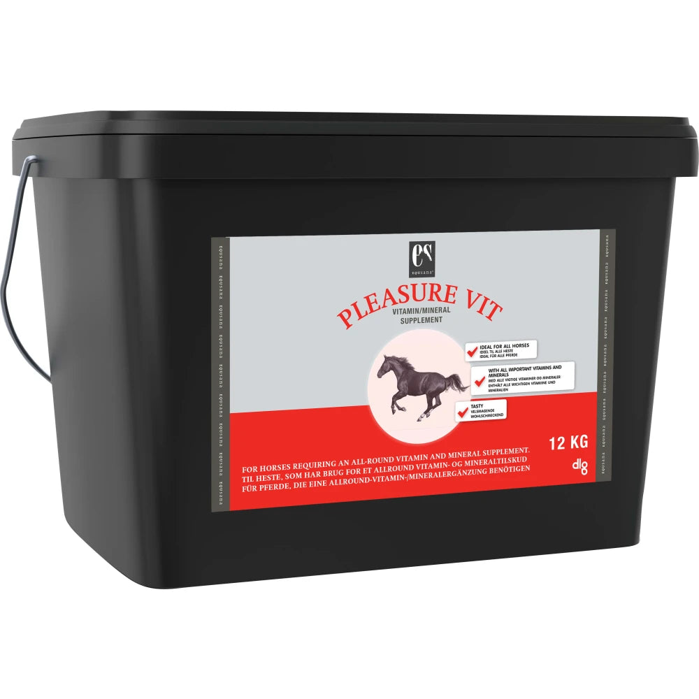 Equsana - Vitamin og Mineral, Pleasure Vit- 12 kg