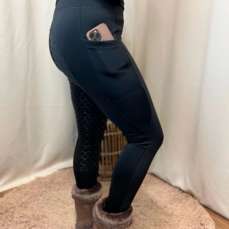 Equipage - Jenny vintertights med fullgrip