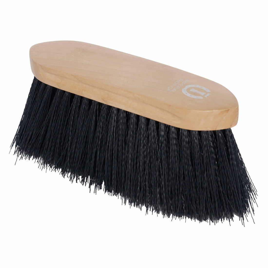 Imperial Riding - Hård strigle med træskaft og lange børster, Dandy brush