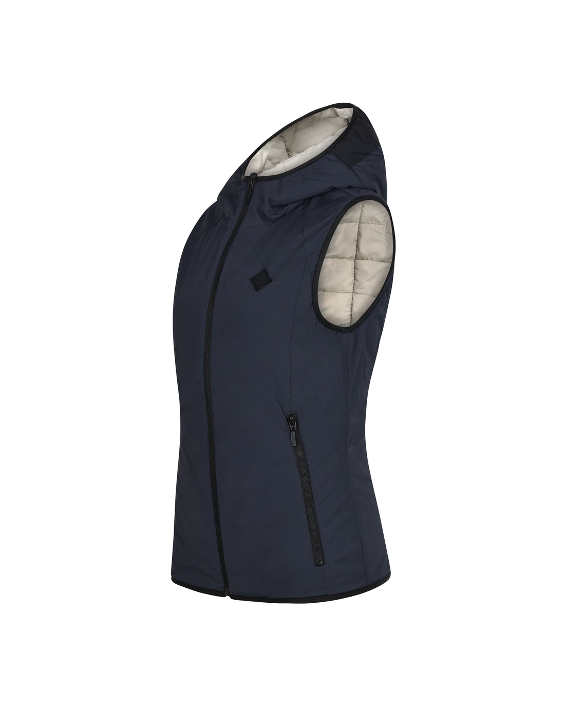 Trolle, Vest, Reversible light down- Navy