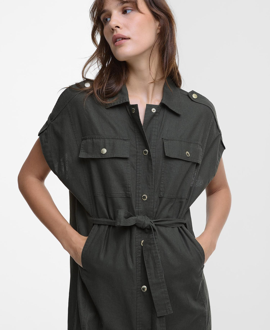 Barbour -  Dame, Kjole, Harlow midi