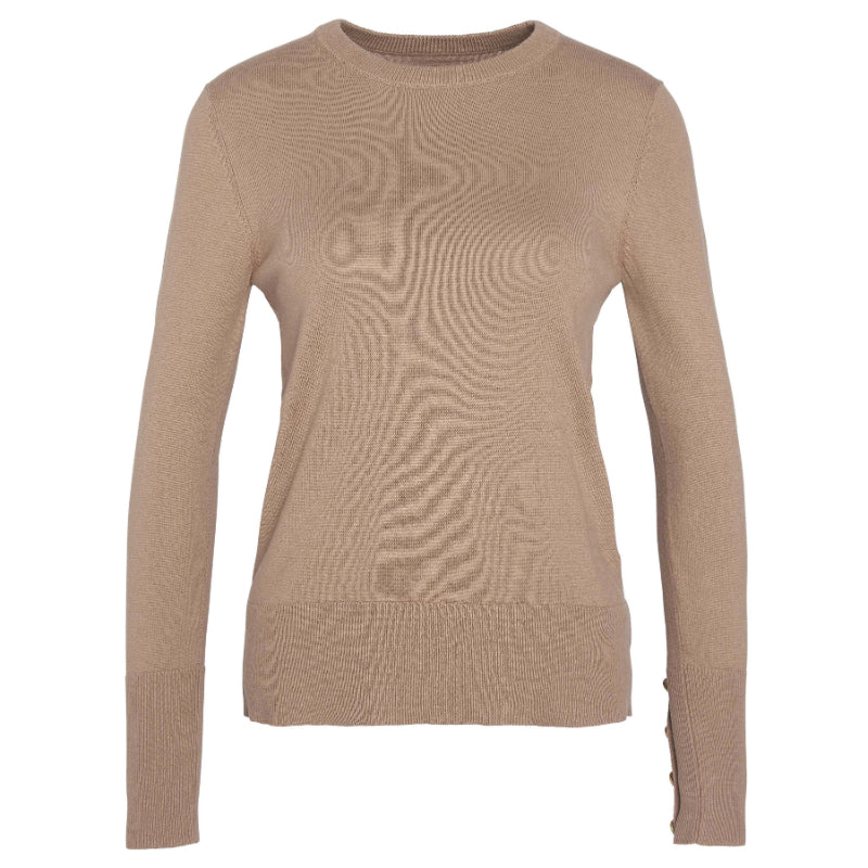 Barbour - Sweater - Dame - Brambles Knit - Sand Dune