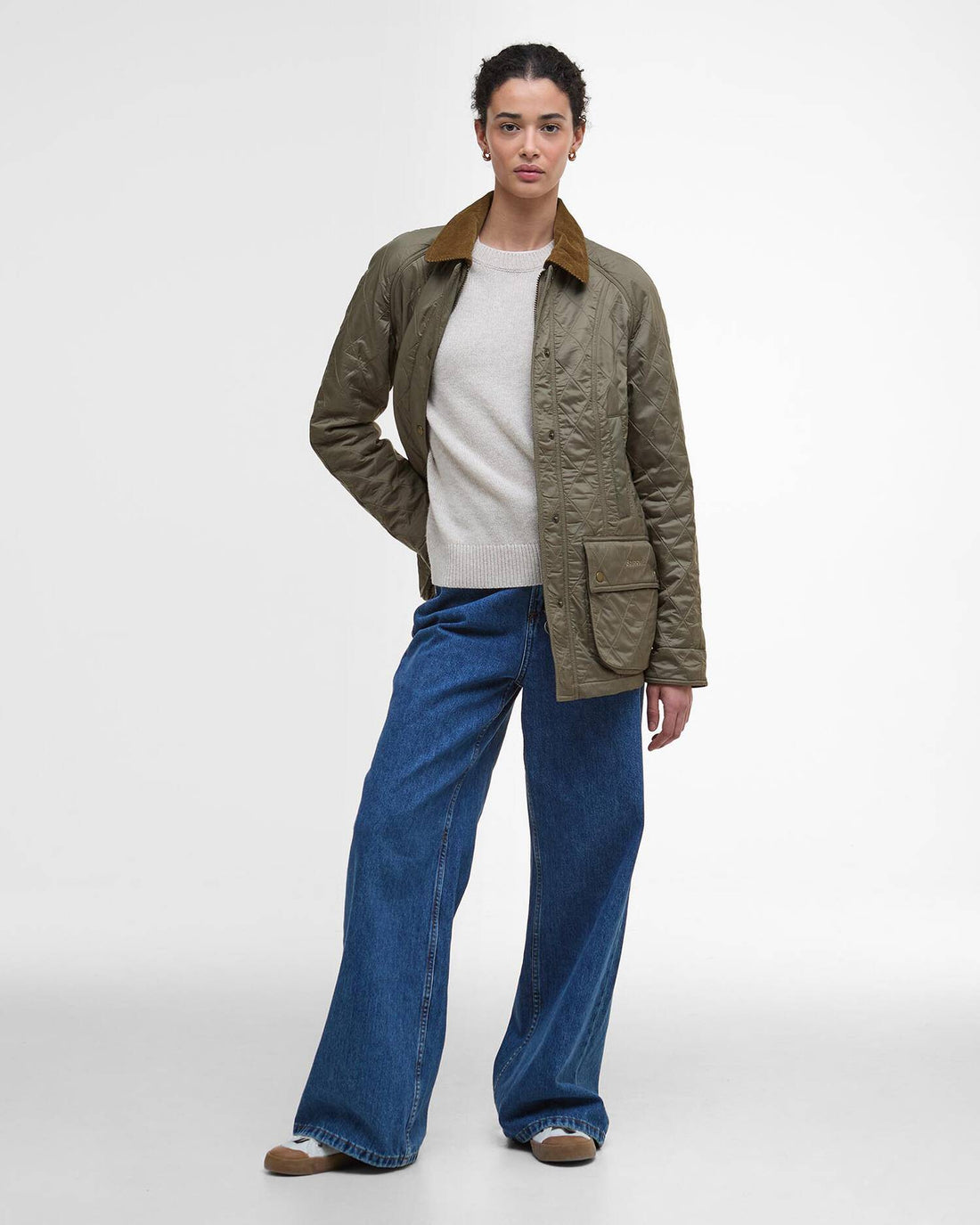 Barbour- jakke, Dame, Polar Quilt- Brown