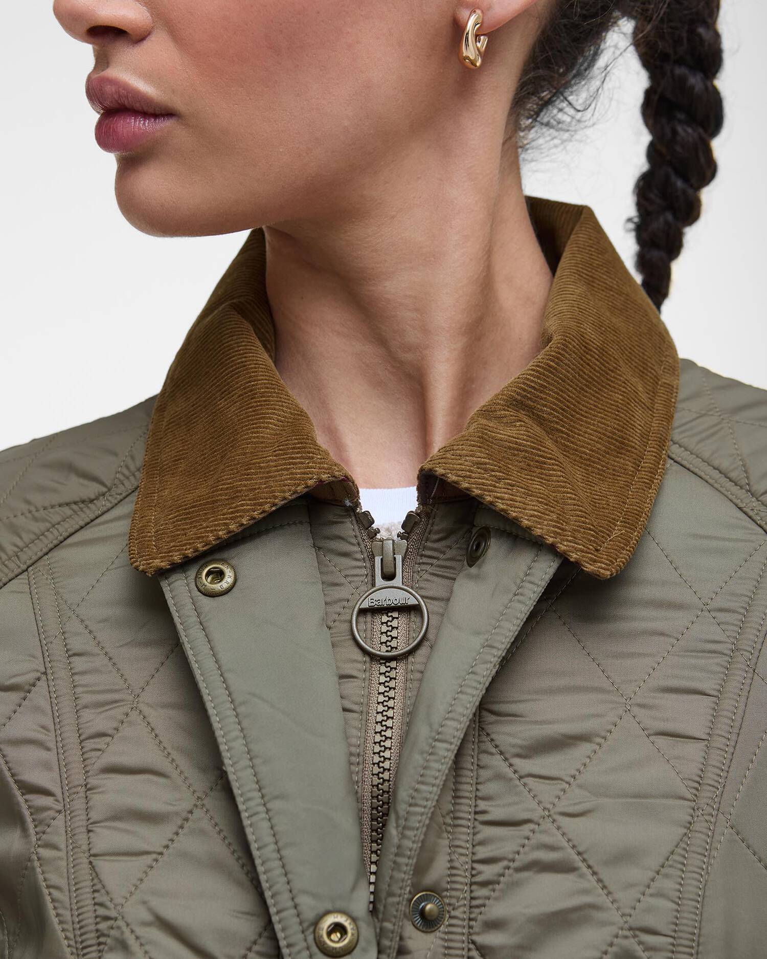 Barbour- jakke, Dame, Polar Quilt- Brown