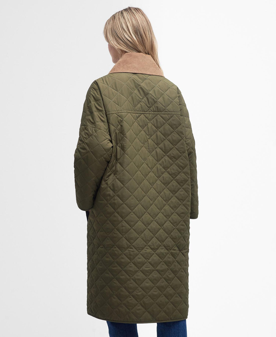 Barbour - Dame, Jakke, Lockton Quilt - Army Green/Ancient