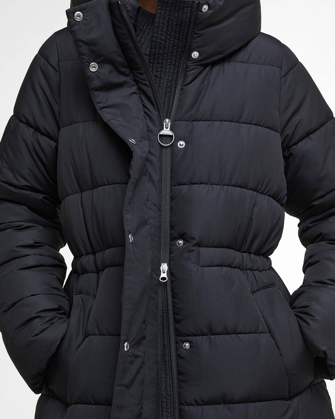 Barbour - Dame jakke, Freya Puffer- Sort