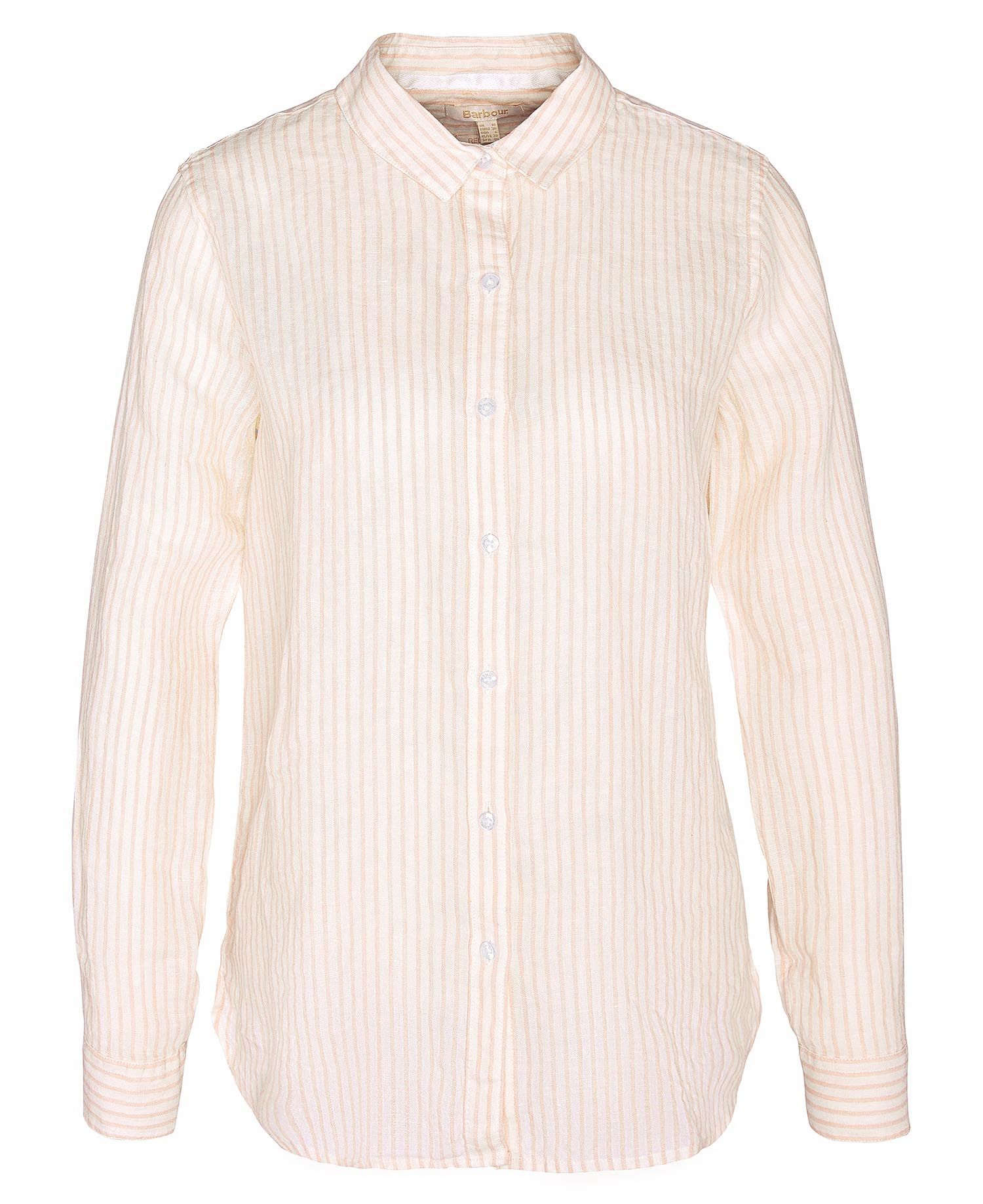 Barbour - Dame, Skjorte, Marine, Apricot Crush