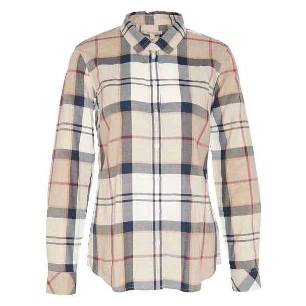 Barbour - Skjorte, Dame, Bredon Check - Hessian Tartan