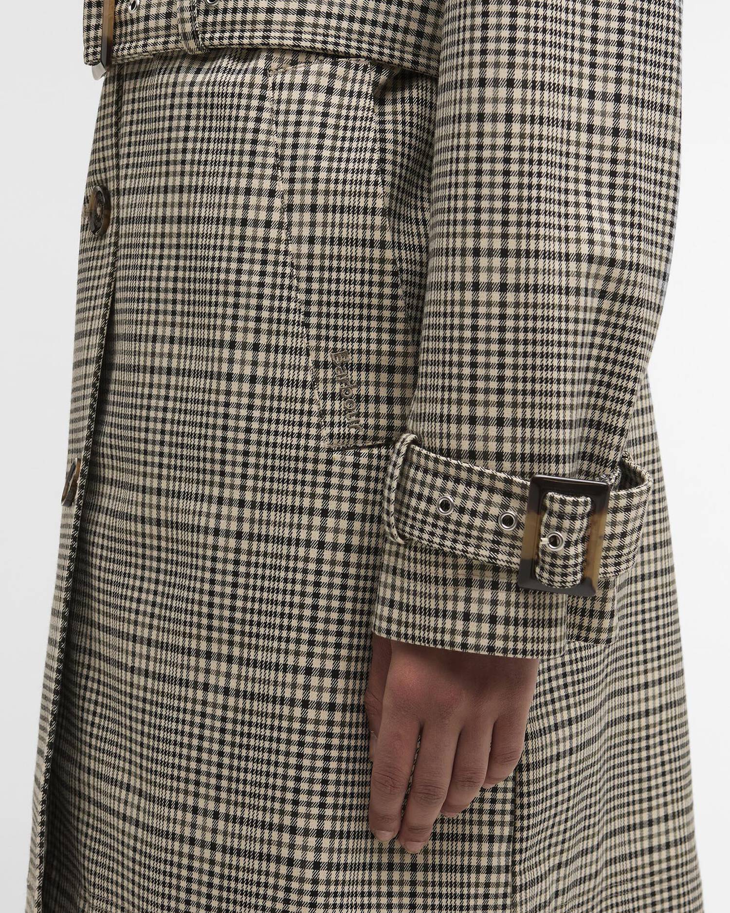 Barbour, Trench jakke, Maia- Stribet