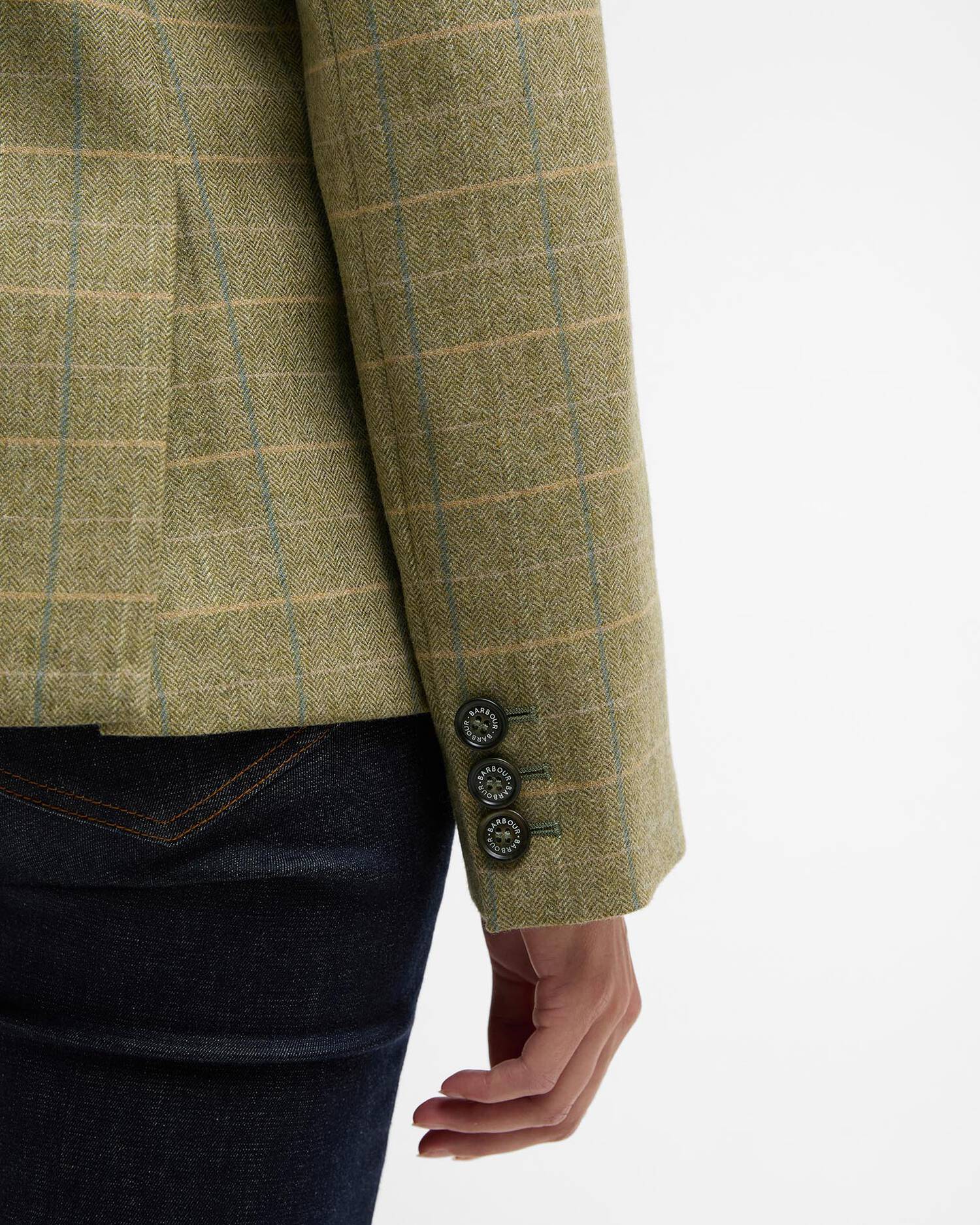 Barbour, Blazer, Dame, Lupin- Olive